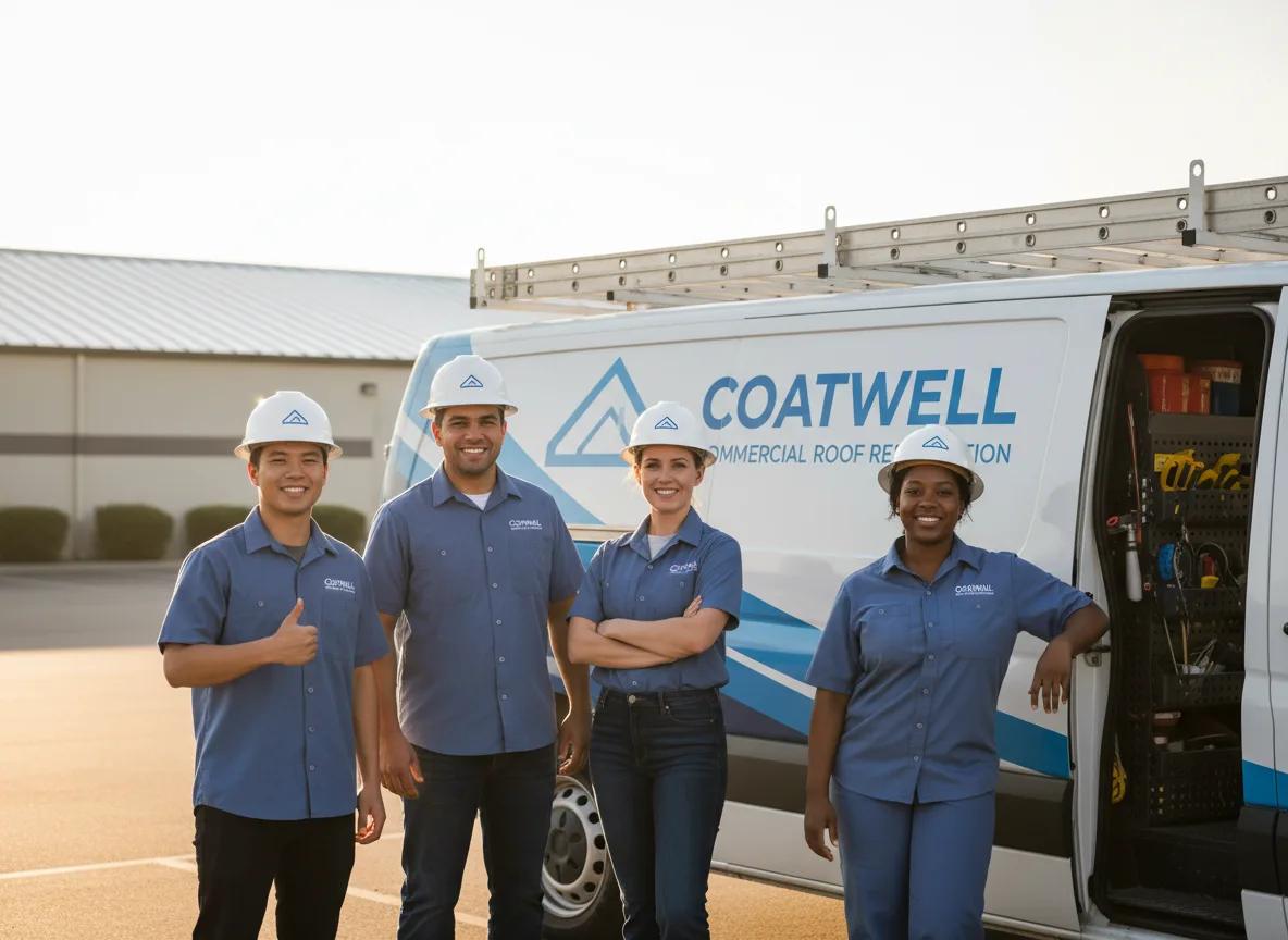 Commercial roof coating company in Olney, MD